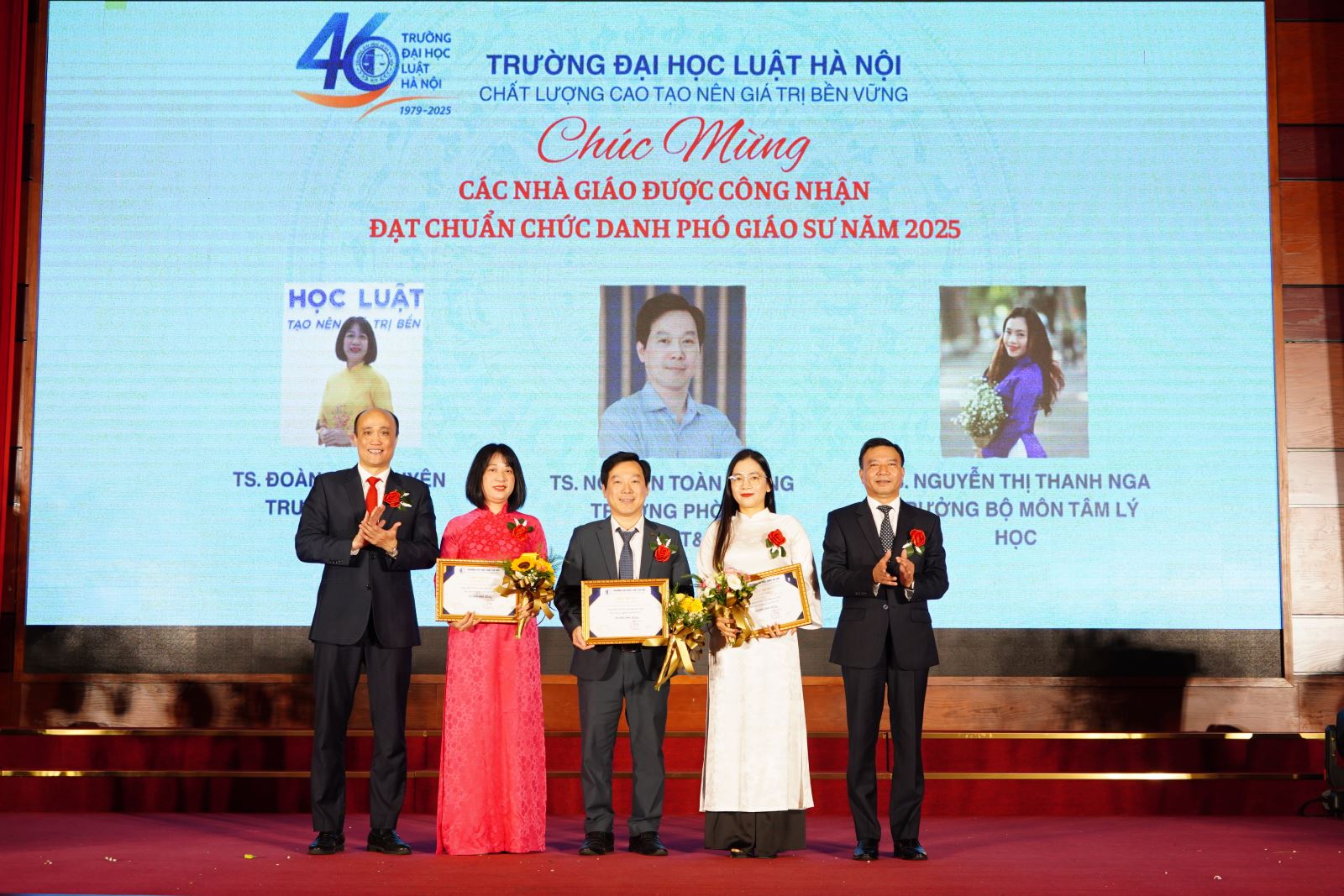 TS. Đoàn Thị Tố Uyên được công nhận đạt chuẩn chức danh Phó Giáo sư năm 2025